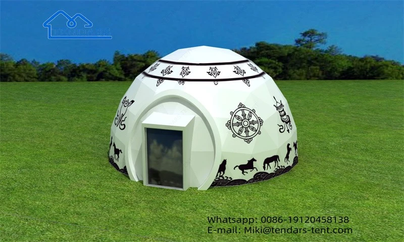 6m Diameter Geodesic Dome Tent 6m Diameter Geodesic Dome Tent